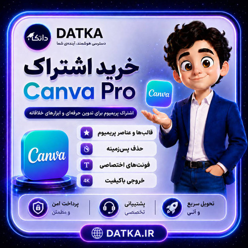 خرید اکانت Canva کانوا ارزان قابل تمدید (شارژ آنی اکانت شما)